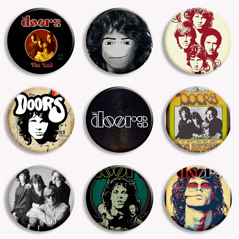 Vintage Brooch Pin - Vintage Rock N Roll Band De