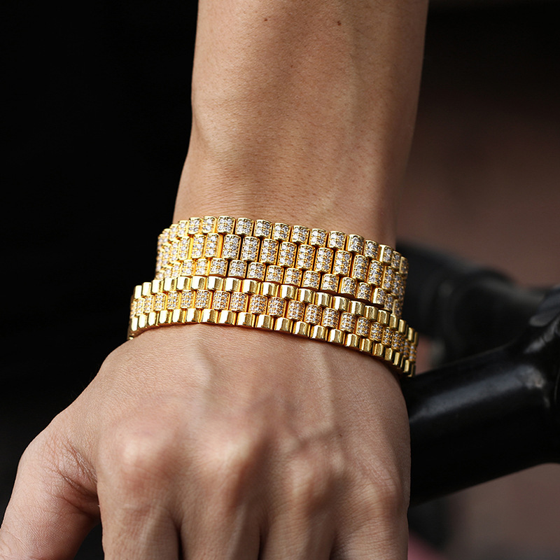 Icebox Jewelry Watches - Hiphop Aaa Cz Steen Geplaveid Bling