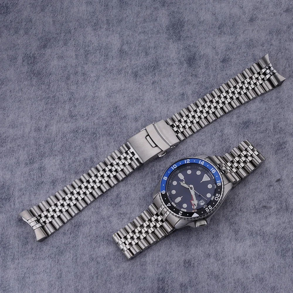 Seiko Watch 5 Sports - Carlywet 22 mm jubileumband voor Seiko