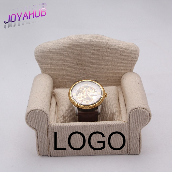 Icebox Jewelry Watches - Aangepaste logo sieraden displaystandaard ijsfluwelen voering