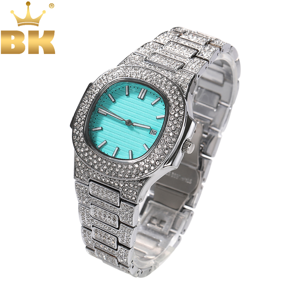 King'S Jewelry Watches - De Bling King Tiffani Blauwe Vrouwen