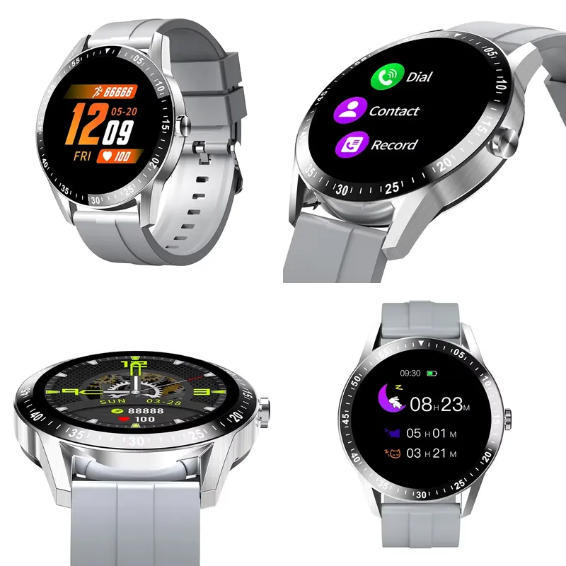 Smartwatch - Telefoons Fitness Tracker met oproep- en