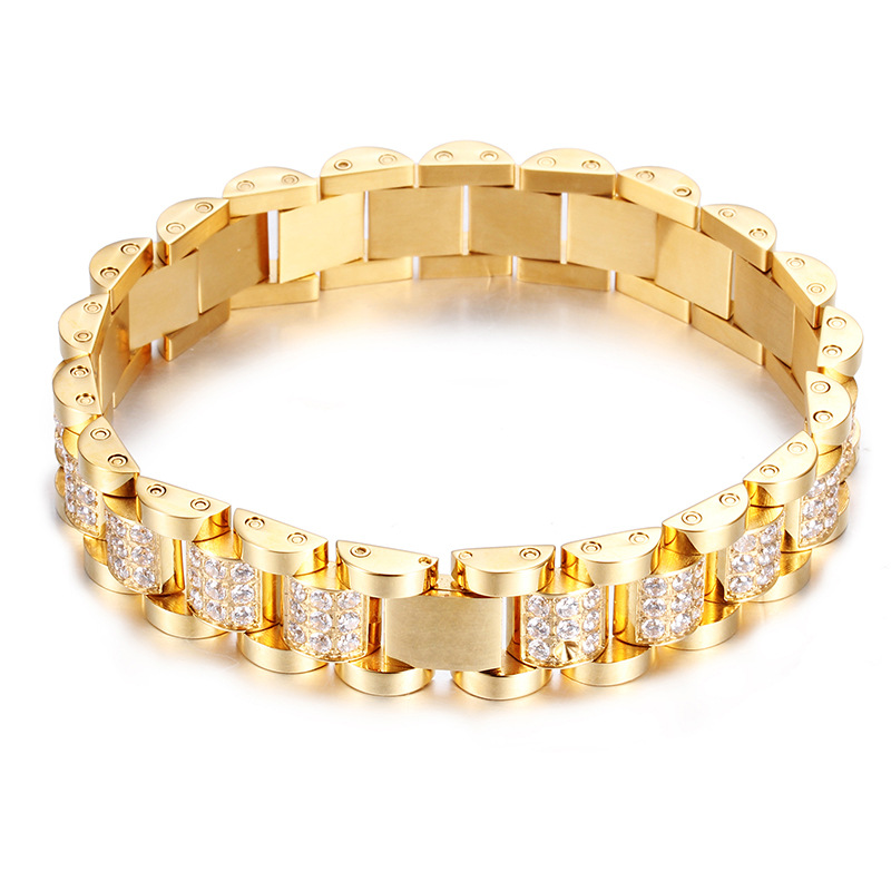 Icebox Jewelry Watches - Micro-Geplaveid Aaa Kubieke Zirconia Bling Ijskoud