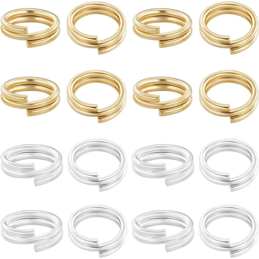 Sterling Silver Ring - 1 doos 80 stuks split ringetje