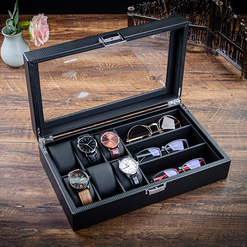 Best Jewelry Watches For Women - Horlogedoos Vitrinekast Glazen opbergtas Zonnebril opbergdoos