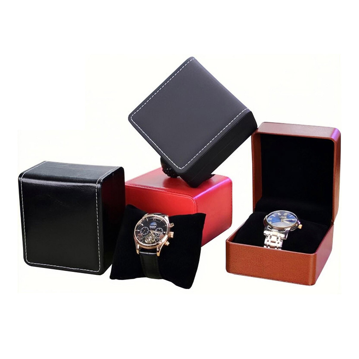 Best Jewelry Watches For Women - Mode lederen horlogedoos case houder organisator