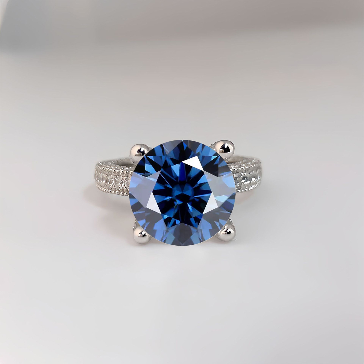 5 karaat echte Moissanite diam - Sterling Silver Ring recensie en prijs