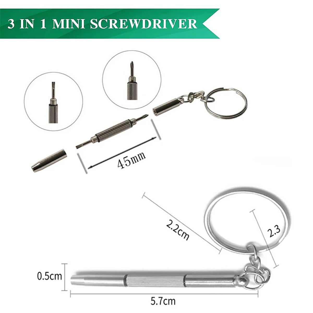 1/2PCS Precisie 3 in1 Schroeve - Jewelry Watches Repair recensie en prijs