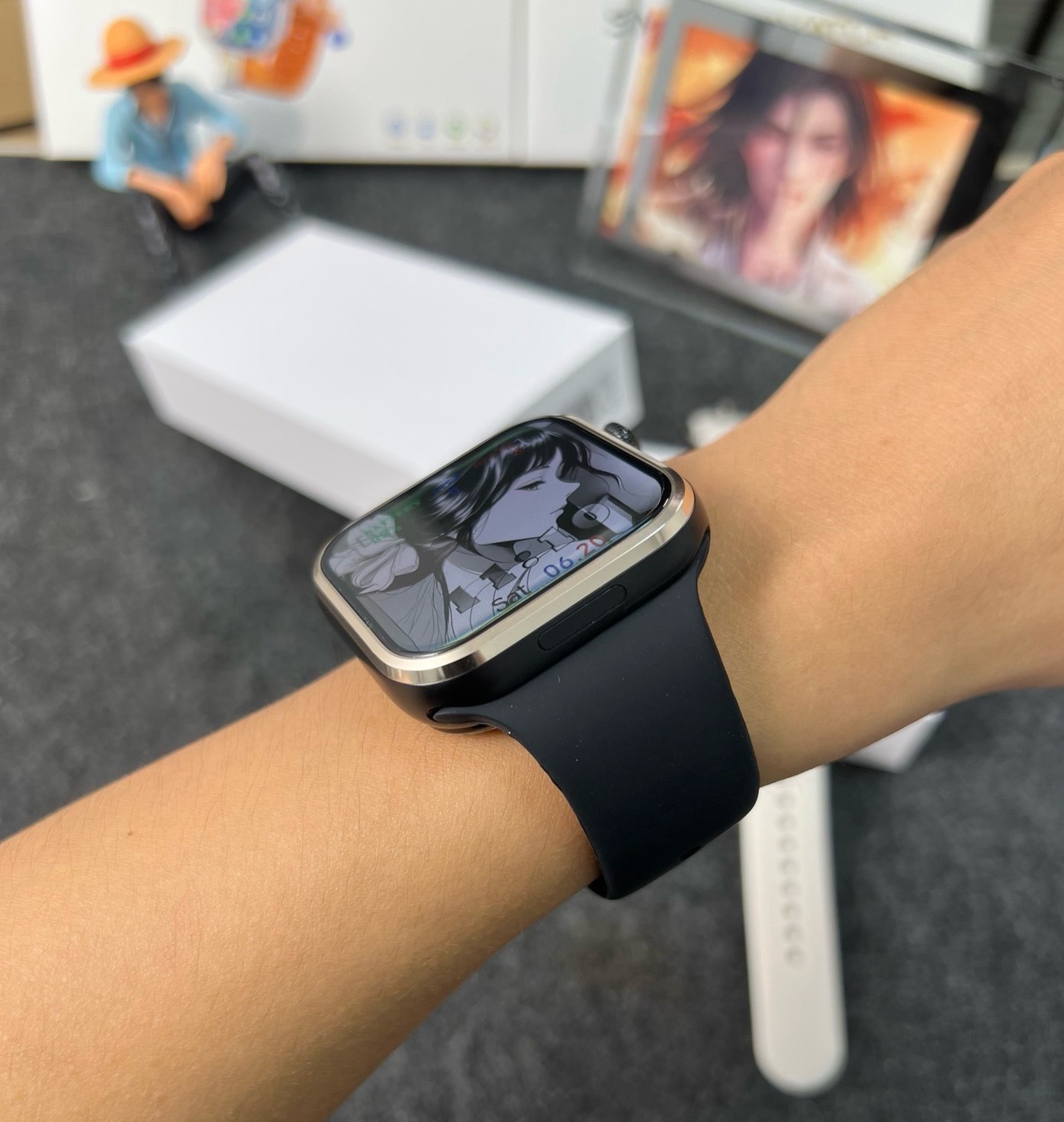 [Breedbeeldscherm M53Pro] W527 - Smartwatch recensie en prijs