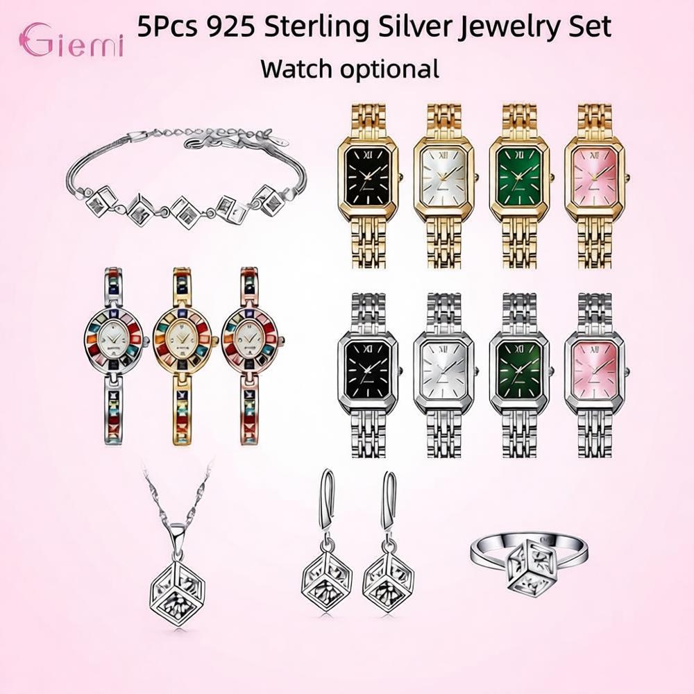 Mooie 925 sterling zilveren ge - Best Jewelry Watches For Women recensie en prijs