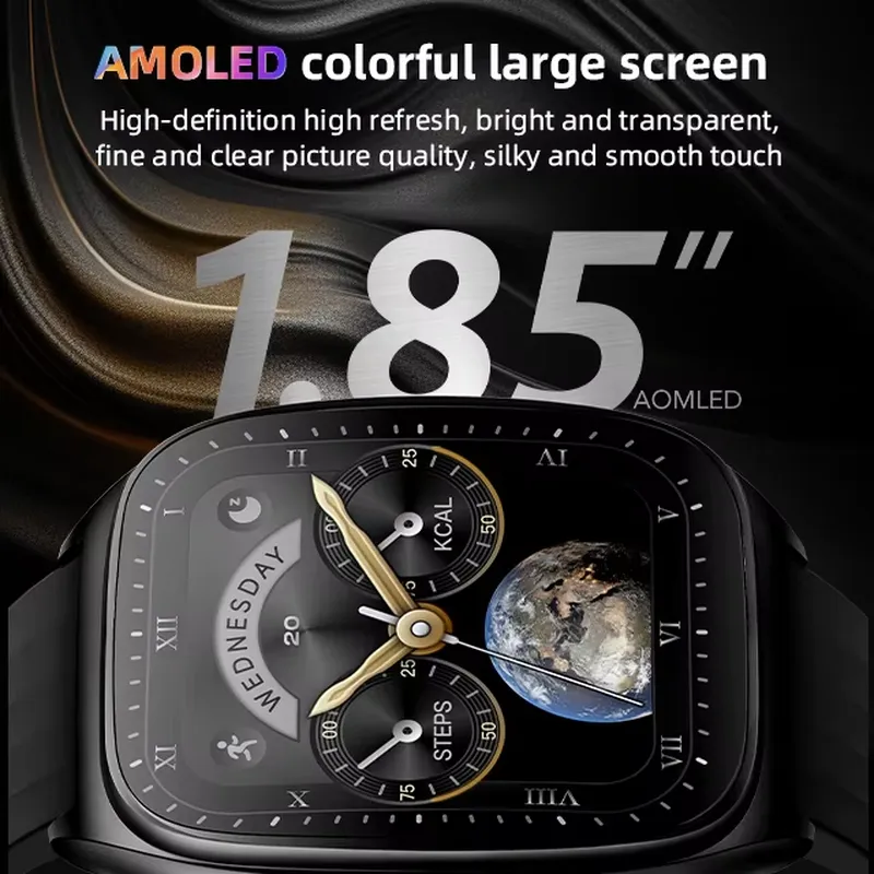2025 Mode Mannen Smartwatch Fa - Smartwatch recensie en prijs