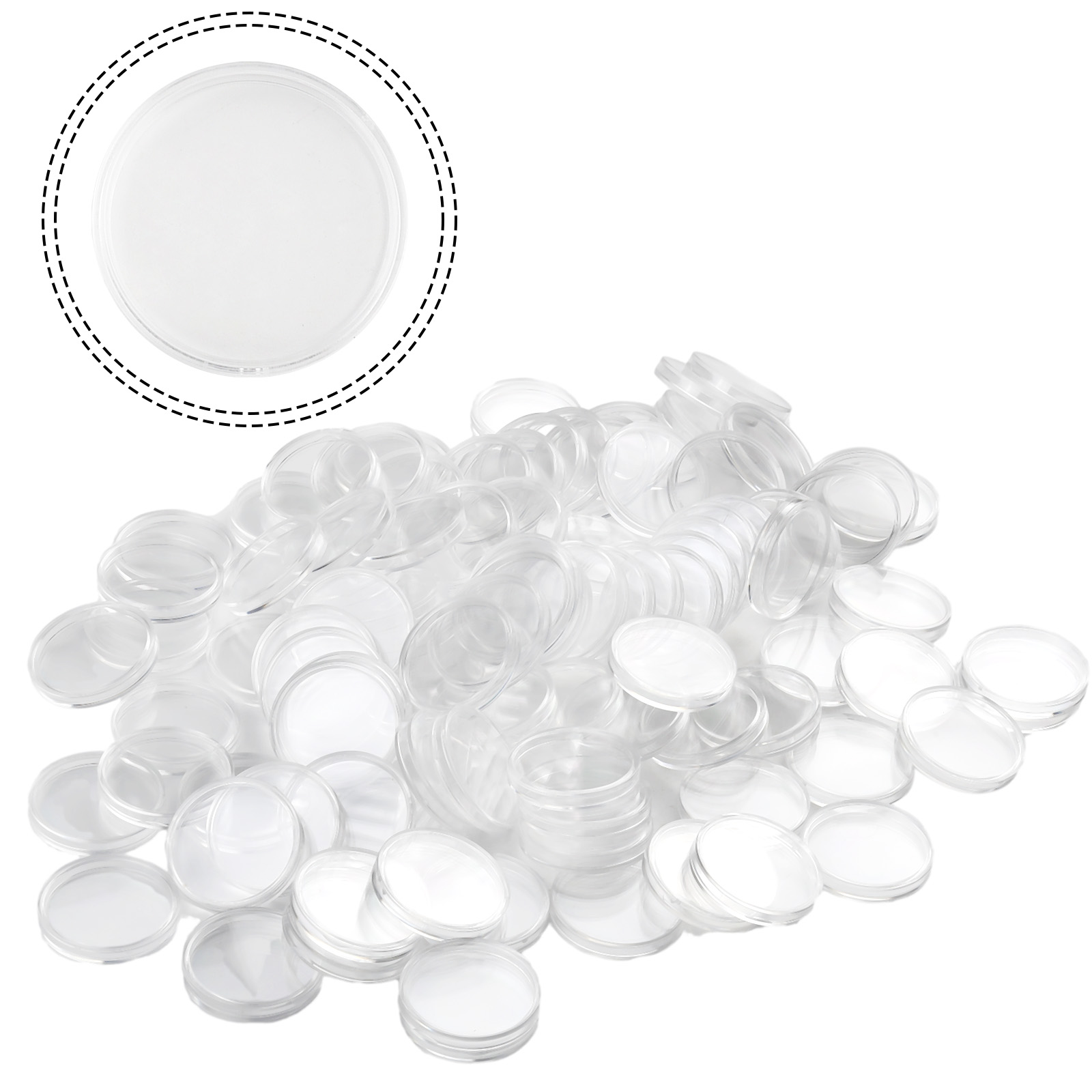 100 transparante plastic muntc - Collectors Coins Jewelry & Watches Of Smithtown Photos recensie en prijs