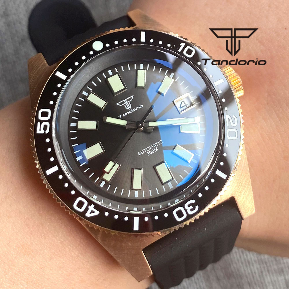 Tandorio 62 Mas CUSN8 Massief  - Seiko Watch 5 Sports recensie en prijs