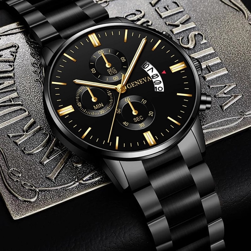 Mode Mannen Zwart Roestvrij St - Seiko Watch 5 Sports recensie en prijs