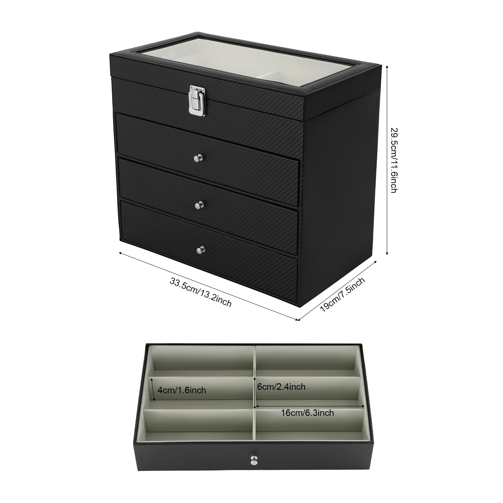 Brillen displaydoos Brillen op - Jewelry Box Watches Bracelets recensie en prijs