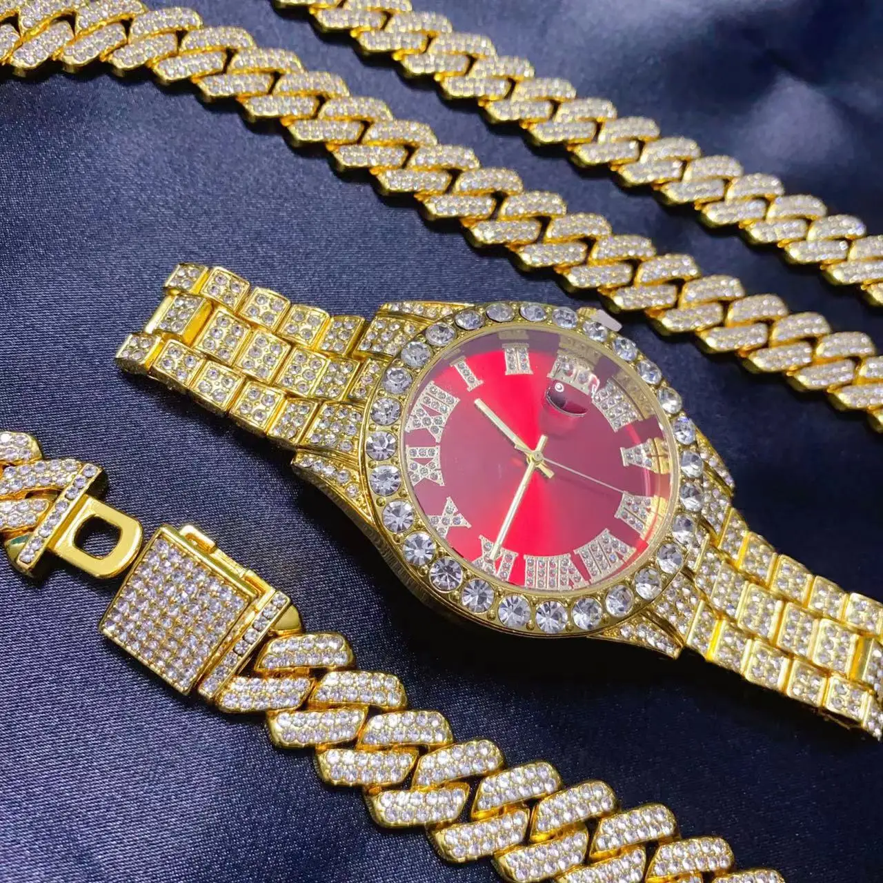 3-delige Hiphop Kalenderhorlog - Icebox Jewelry Watches recensie en prijs