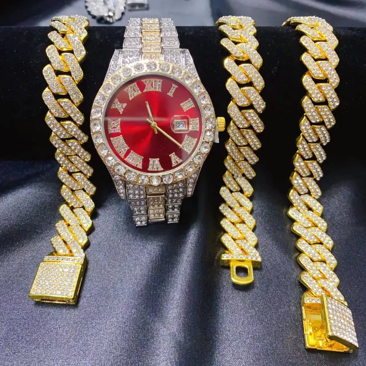 3-delige Hiphop Kalenderhorlog - Icebox Jewelry Watches recensie en prijs