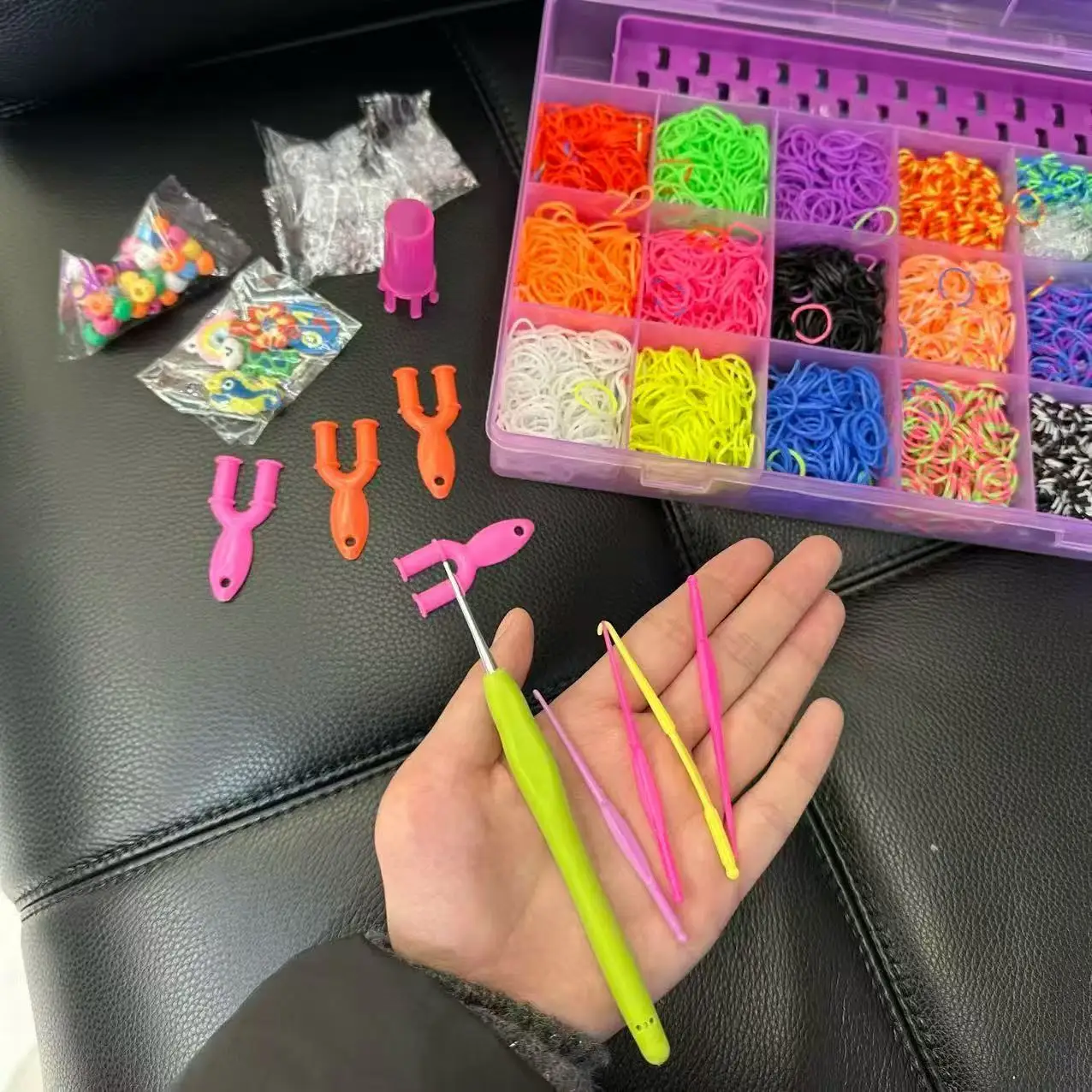4800 Loom Bands Kit, rubberen  - Charm Bracelet Beads recensie en prijs