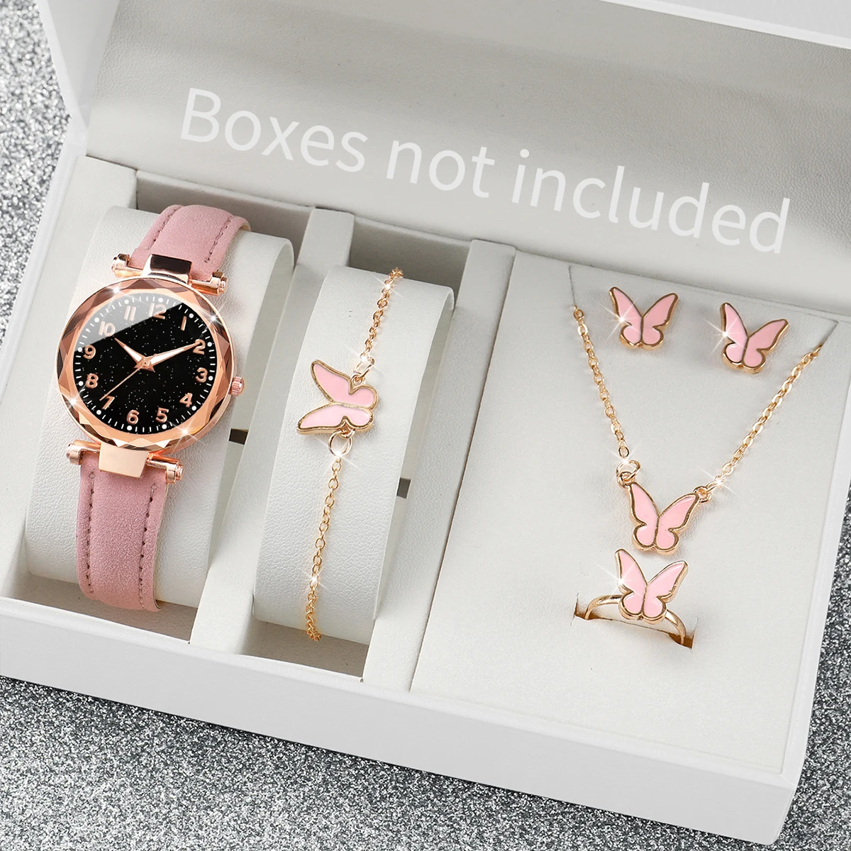 5/6PCS Mode Vrouwen Horloges C - Jewelry Box Watches Bracelets recensie en prijs