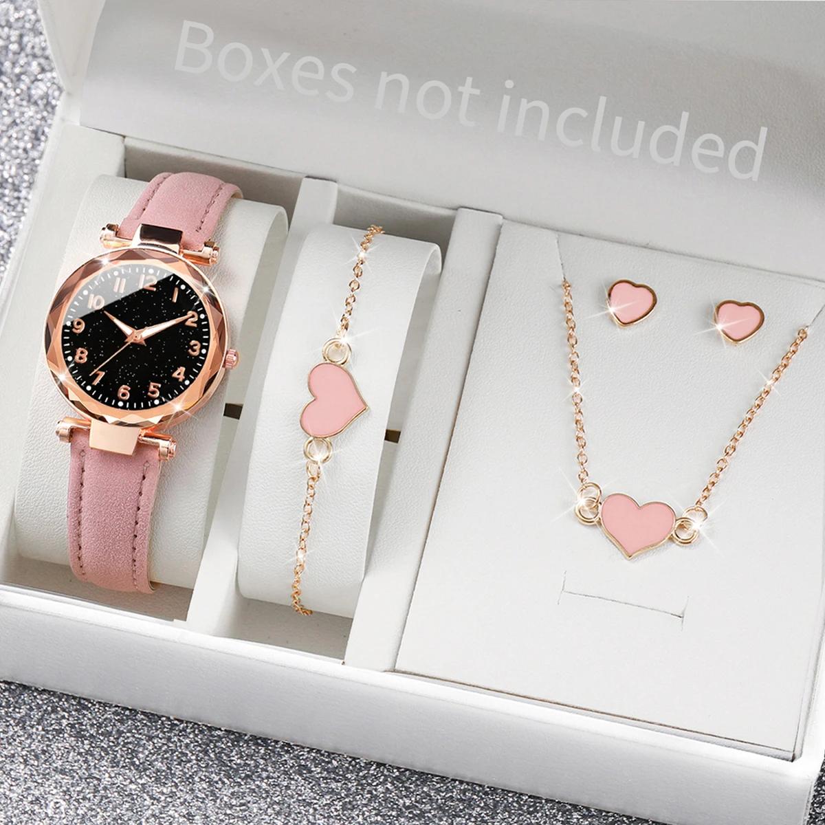 5/6PCS Mode Vrouwen Horloges C - Jewelry Box Watches Bracelets recensie en prijs
