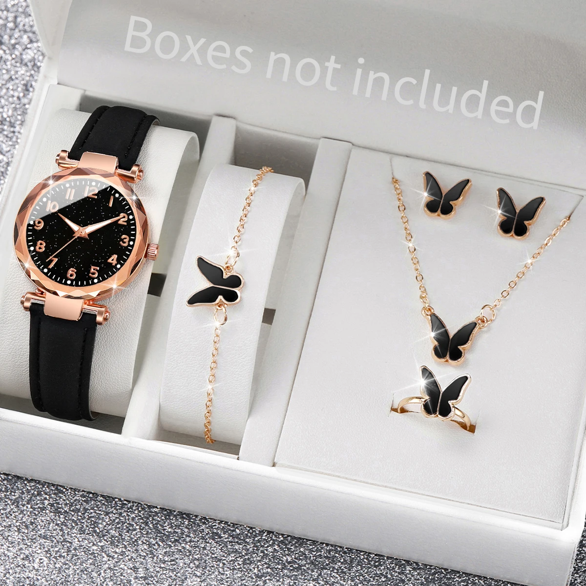 5/6PCS Mode Vrouwen Horloges C - Jewelry Box Watches Bracelets recensie en prijs