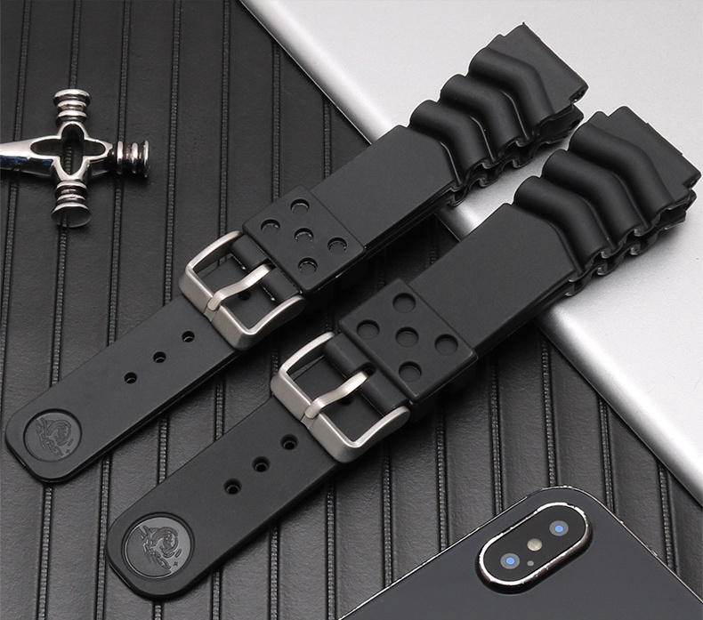 Sportieve siliconen rubberen h - Seiko Watch 5 Sports recensie en prijs