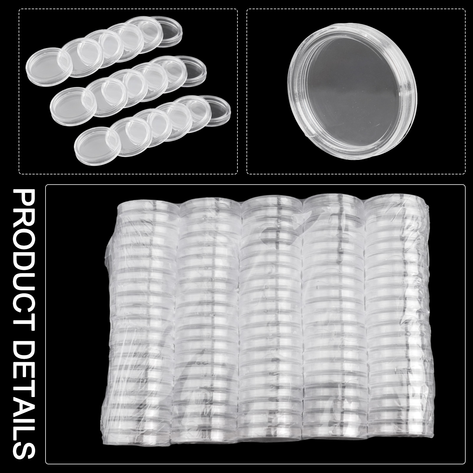 100 stuks 23 mm doorzichtige r - Collectors Coins Jewelry & Watches Of Smithtown Photos recensie en prijs