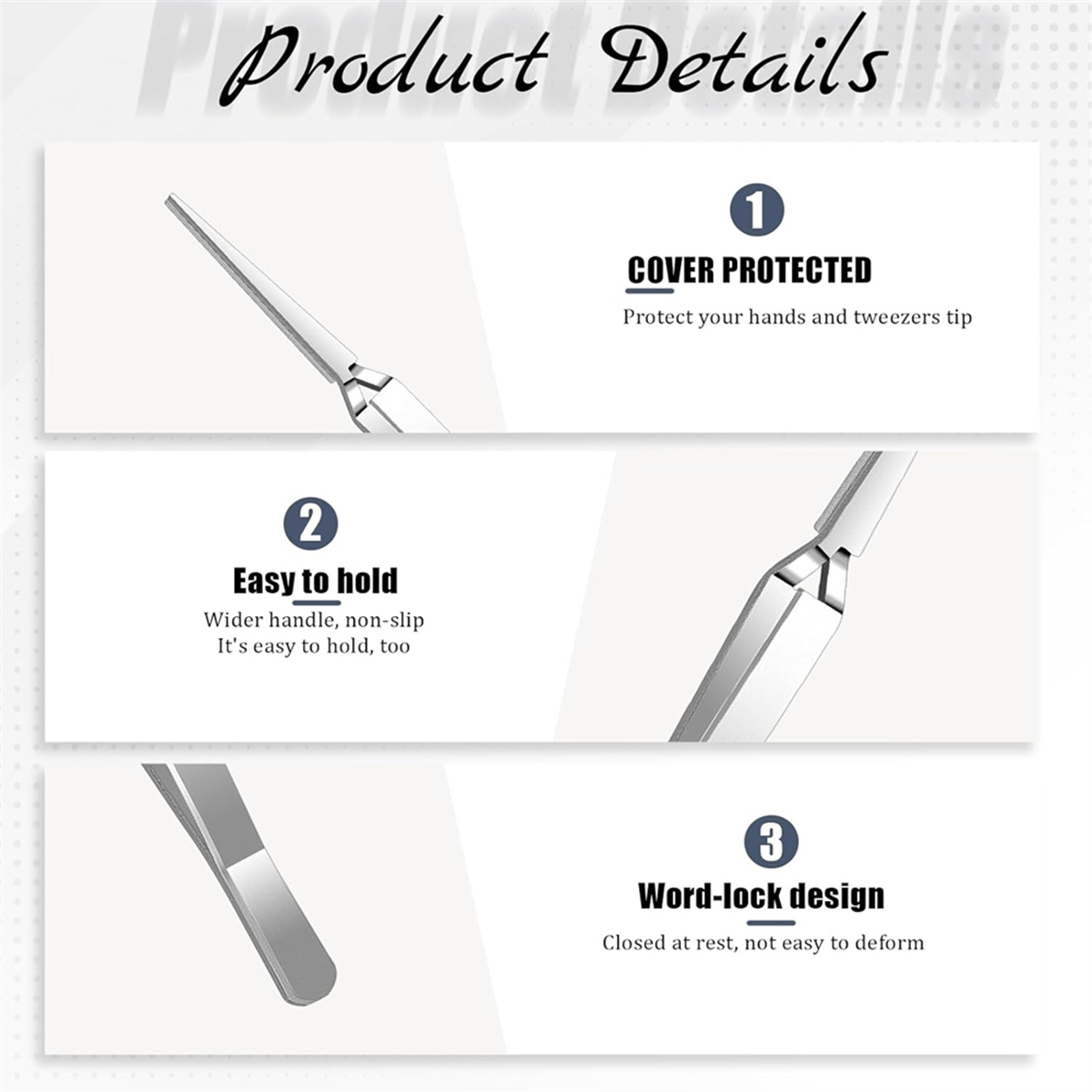 Ambachtelijke pincet, 6-delig  - Jewelry Watches Repair recensie en prijs