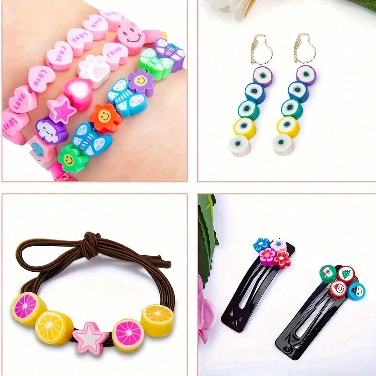 1450/1200/250 stuks polymeerkl - Charm Bracelet Beads recensie en prijs