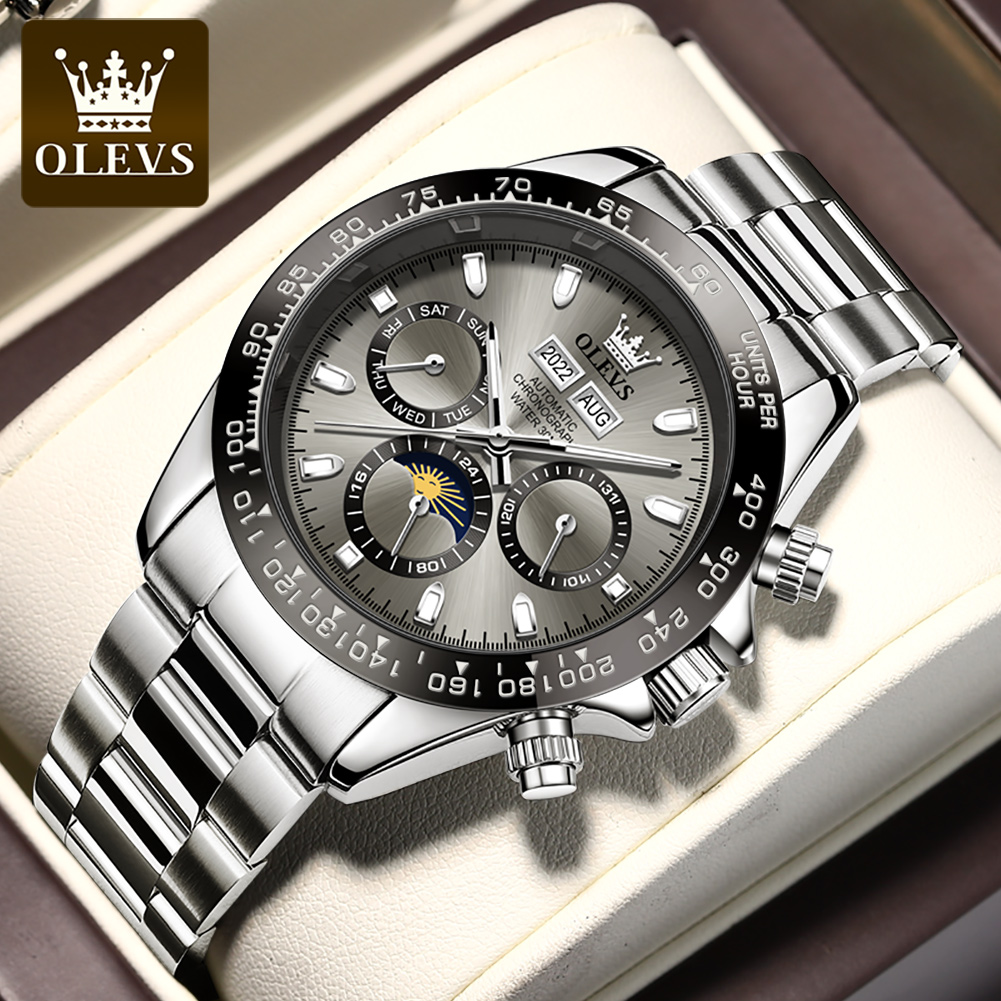 OLEVS 6654 Luxe herenhorloge c - Seiko Watch 5 Sports recensie en prijs