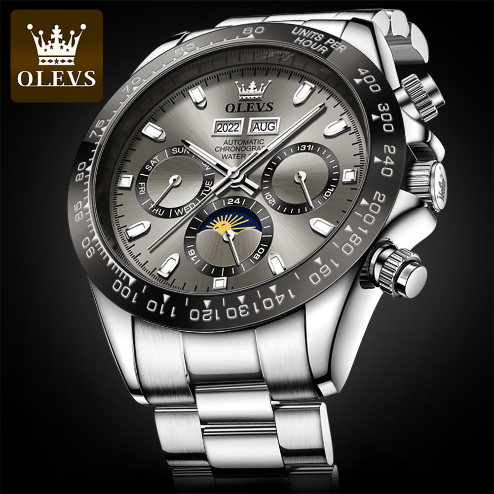 OLEVS 6654 Luxe herenhorloge c - Seiko Watch 5 Sports recensie en prijs