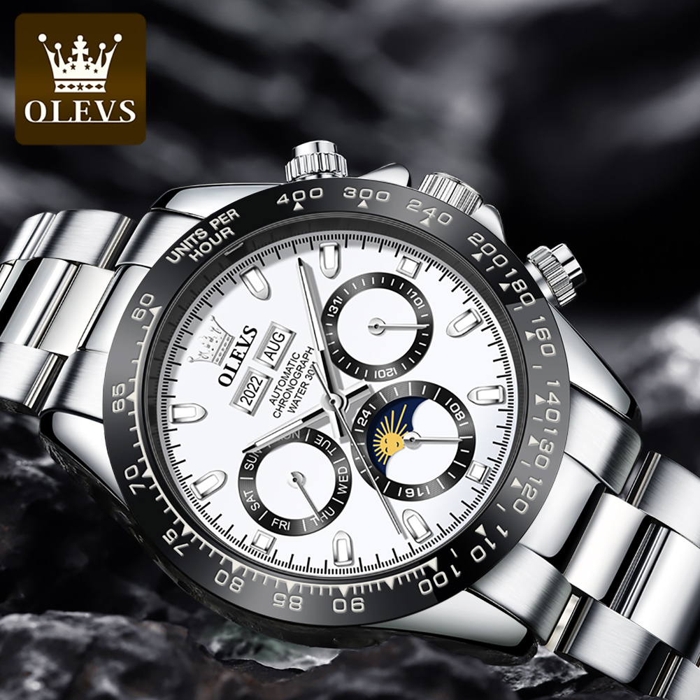 OLEVS 6654 Luxe herenhorloge c - Seiko Watch 5 Sports recensie en prijs