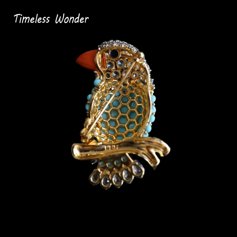 Tijdloze Wonder Fancy Zirkoon  - Vintage Brooch Pin recensie en prijs