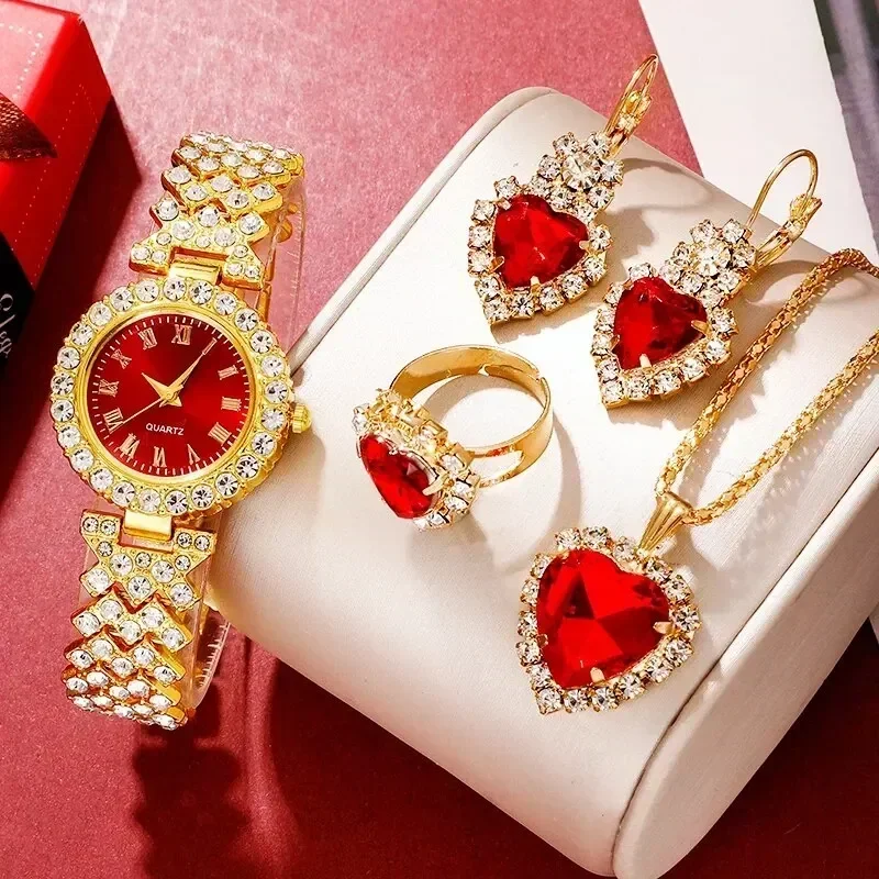 Gouden Luxe Horloge Vrouwen Ri - Jewelry Watches Luxury recensie en prijs