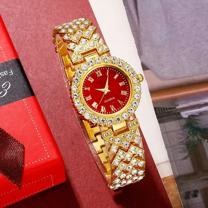 Gouden Luxe Horloge Vrouwen Ri - Jewelry Watches Luxury recensie en prijs