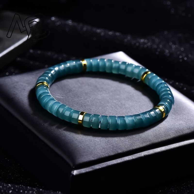 Natuurlijke Jadeïet Blauw Wate - Jewelry & Watches Review recensie en prijs