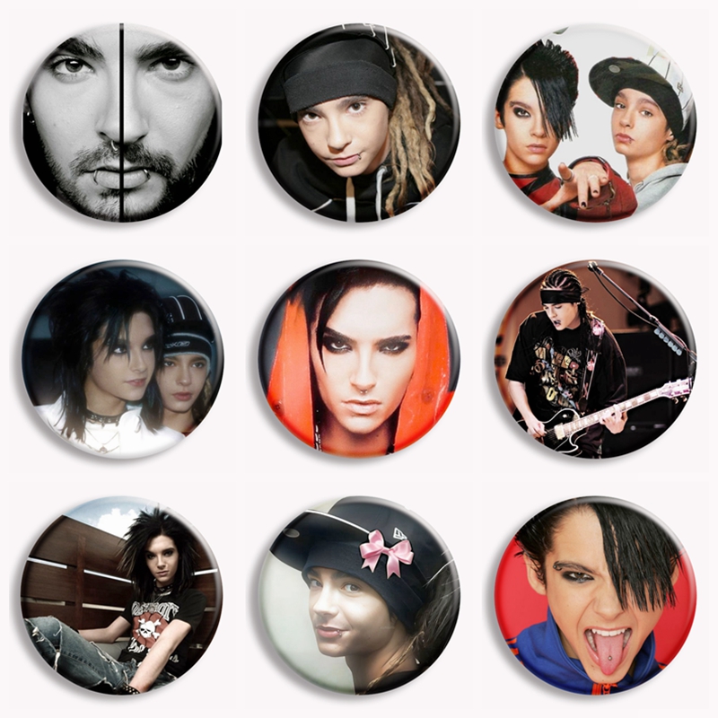 Rockband Tokio Hotel Kaulitz V - Vintage Brooch Pin recensie en prijs