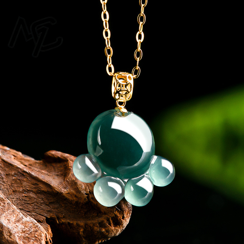 Natuurlijke echte smaragd blau - Jewelry & Watches Review recensie en prijs