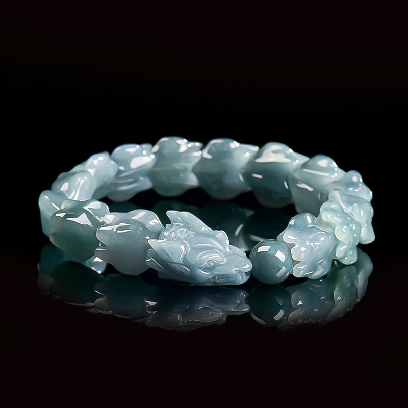 Blauwe Birmese Jadeïet Draak A - Jewelry & Watches Review recensie en prijs