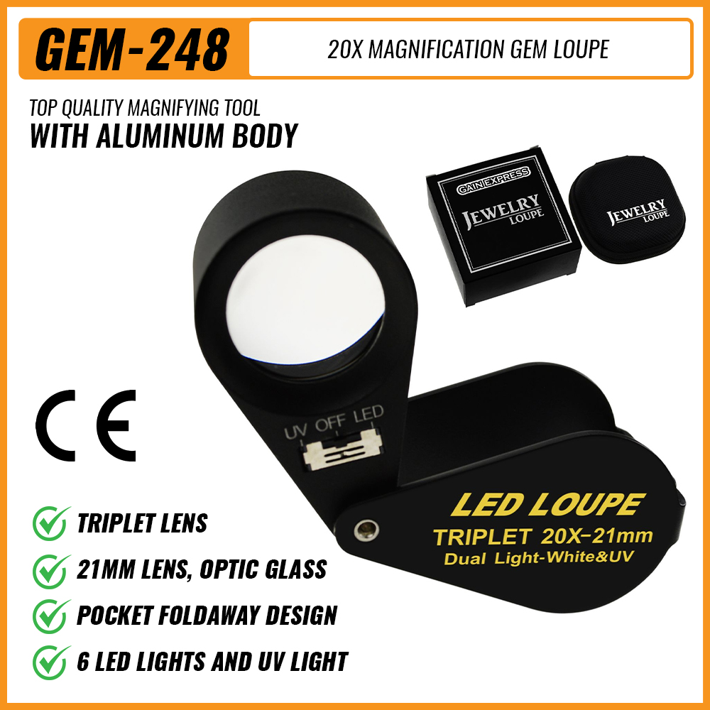 20x Sieraden Loep 21mm Dual Li - Collectors Coins Jewelry & Watches Of Smithtown Photos recensie en prijs