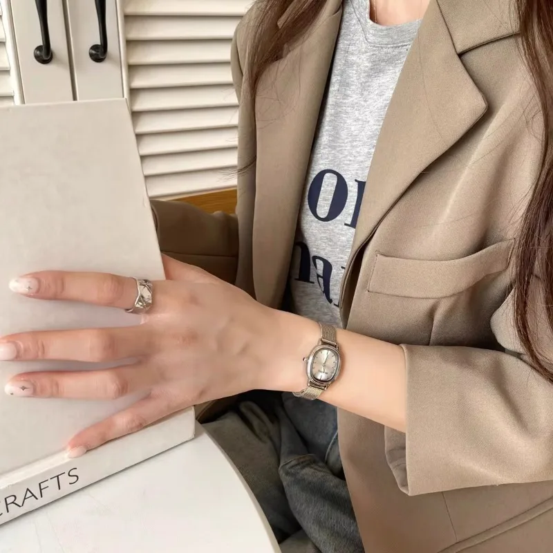 Kleine Ovale Wijzerplaat Groen - Jewelry Watches Women recensie en prijs