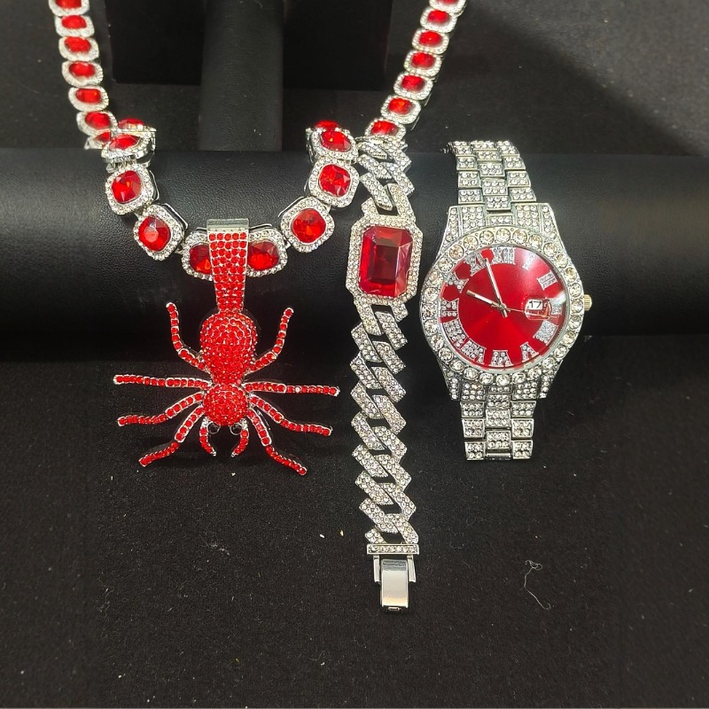 Hiphop-sieradenset voor heren  - Icebox Jewelry Watches recensie en prijs